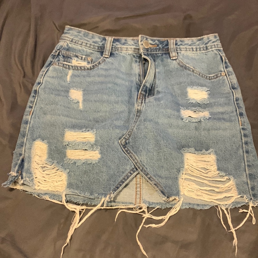 DEMIN MINI SKIRT